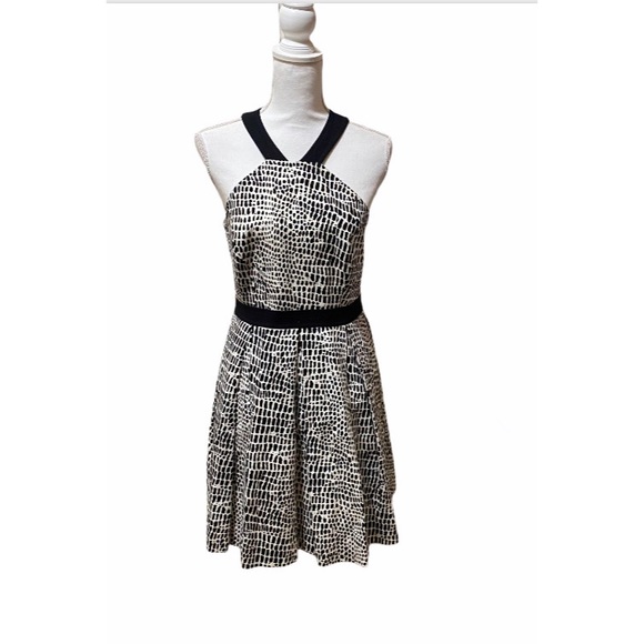 Zola' Print Cotton Fit & Flare Dress By TRINA TURK - Picture 3 of 16